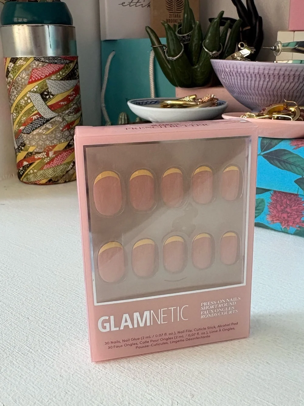 Glamnetic French Butter Press-On Nails Set